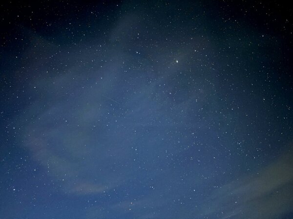 野田村十府ヶ浦から撮った星空